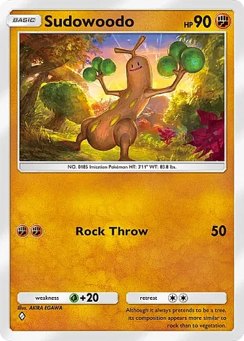Sudowoodo