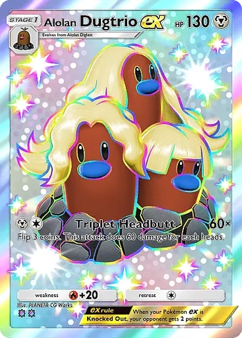 Alolan Dugtrio ex
