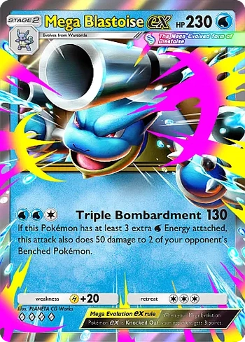 Mega Blastoise ex